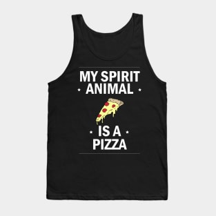 My Spirit Animal is a Pizza (v. 2) Tank Top